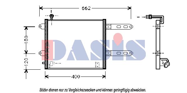 AKS DASIS Kondensaator,kliimaseade 482250N